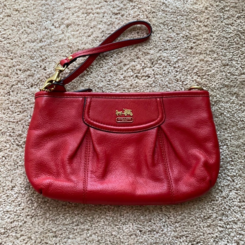 Coach leather small bag